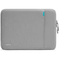 Tomtoc Defender-A13 16" MacBook Sleeve - Robuuste Bescherming Dark Gray
