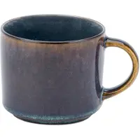 COSY&TRENDY Cosy & Trendy Koffiekopjes Quintana Blue - Senseokopjes 4 Stuks 220 ml - Porselein - Vaatwasserbestendig