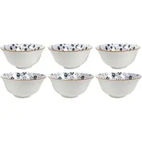 Cookinglife Soepkommen / Kommen Fleuris ø 16 cm - 6 stuks