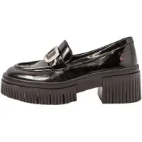 Art Dames Leren instappers 1372 York zwart (40), Leer, 3 tot 5 cm, Geen, Casual 113721101003_001