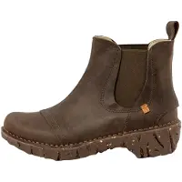 El naturalista Dames Arizona Khaki groene leren enkellaarsjes (39), Leer, 1 tot 3 cm, Geen, Casual 2N1583220005_0G3