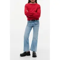 Tommy Hilfiger Girls Flare Patch Pockets Denim Light Maat: 7 | Spijkerbroeken Outlet | Unisex | Blauw