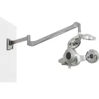 Comair Infrarotstrahler S33 titansilber mit Wandarm