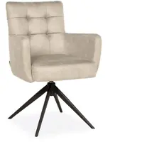 Bommel Wonen Armstoel Royce - draaibaar - microleder Oxx Shell - pocketvering - OP=OP