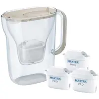 Brita Style Essential + 3 Maxtra Pro Pure Performance Waterfilterkan