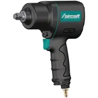 Aircraft Industriêle perslucht slagmoersleutel 1/2" 1112 Nm composiet materiaal lengte 183 mm