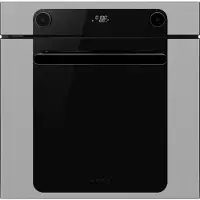 Smeg Thermogeventileerd Oven Oven , Musa, 60 cm, Thermogeventileerd, Zilver, A+, Vapor Clean
