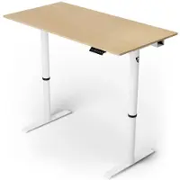 AROZZI Arena Nordico Elektrisch Zit-Sta Bureau - 140 cm - Licht Berk