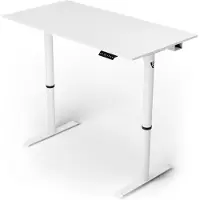 AROZZI Arena Nordico, elektrisch verstelbaar bureau - 160 x 82 x 71-115 cm - Wit
