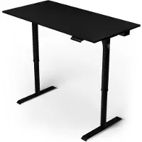 AROZZI Arena Nordico Elektrisch Zit-Sta Bureau - 140 cm - Zwart