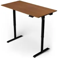 AROZZI Arena Nordico Elektrisch Zit-Sta Bureau - 140 cm - Notenhout