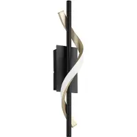 Eglo Wandlamp Conaprato Zwart Met Goud