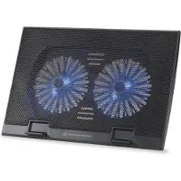 Conceptronic THANA02B Cooling-pad voor laptop In hoogte verstelbaar