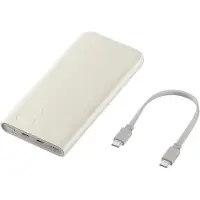 Samsung Powerbank 10000 mAh USB PD 3.0 Li-ion Beige Statusweergave