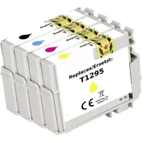 Renkforce Inktcartridge vervangt Epson T1295, T1291, T1292, T1293, T1294 Compatibel Combipack Zwart, Cyaan, Magenta, Geel RF-5718864