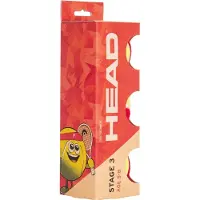 Head Tennisbal 3B Stage 3 Red (3-Tin)