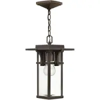 Elstead Lighting LED Buiten Hanglamp Manhattan | 1X E27 Max 60W | Dimbaar | Oil Rubbed Bronze