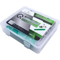 Quadrios 1811P029 Metaalfilmweerstand assortiment Axiaal bedraad 0207 0.5 W 1 % 1000 onderdelen