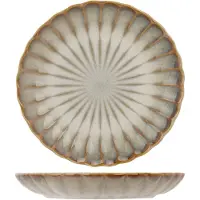 Cosy & Trendy Ontbijtborden / Dessertborden - Astera Pearl Beige - ø 21 cm - 4 Stuks