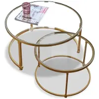 Loberon Salontafel set van 2 Caraman