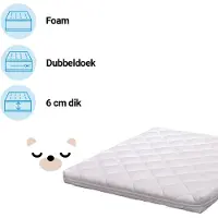 ZZZOO Matras Park 75x95 Bruine Beer