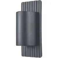 ELSTEAD Wandlamp buiten Dali, dimbaar, alu / grijs / zink, metaal, Modern, Wandlamp buiten
