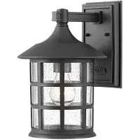 HINKLEY LED Wand Buitenlamp Freeport | 1X E27 Max 40W | IP44 | Dimbaar | Textured Black