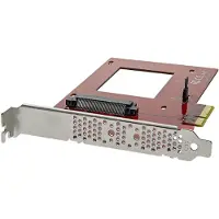 StarTech.com U.2 naar PCIe adapter voor U.2 NVMe SSD - STARTECH - SFF-8639 - PCI Express 3.0 x4