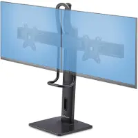 StarTech.com StarTech Bureau Steun voor Dubbele Schermen van 27, VESA Montage 75x75/100x100, Hoogte Verstelbaar Zonder Gereedschap