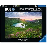 Ravensburger puzzel Allgäu bergmeer 1000 stukjes Duitsland landschap.