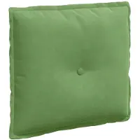 vidaXL Rugkussen Lichtgroen 50 x 45 cm Corduroy stof