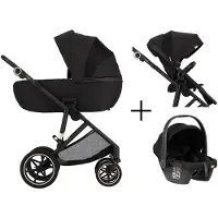 Puck Carl 3-in-1 Kinderwagen - Ebony