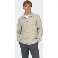 Only & Sons Overhemd 'KENNET' grijs