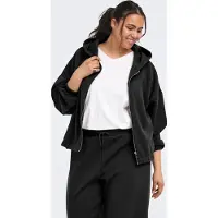 ONLY Sweatvest 'CARScarlett' zwart