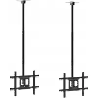 B-Tech PRO Install BT8424 - Montageset (plafondbevestiging), TV-accessoires, Zwart