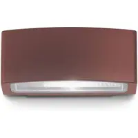 Ideal Lux Moderne wandlamp Andromeda, aluminium, koffiekleur, 1 lichtpunt, fitting E27
