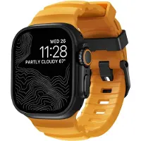 Nomad Rocky Point Band Apple Watch 42mm / 44mm / 45mm / 49mm Sol Connector Black - NM014810858