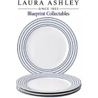 Laura Ashley Blueprint Collectables Borden set van 4 - Ø 20cm - Candy Stripe