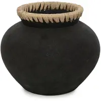 Bazar Bizar The Styly Vase - Black Natural - M