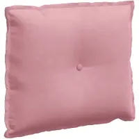 vidaXL Rugkussen Roze 60 x 50 cm Corduroy stof