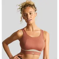 Panache - Freedom Non Wired Non Padded Sport BH - Sienna Rose/Chalk - 90E