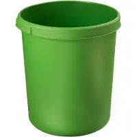 HAN KLASSIK 1834-05 Prullenbak 30 l (Ø x h) 30.3 cm x 41 cm Polypropyleen Groen 1 stuk(s)