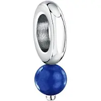 Morellato DROPS SCZ1389 STAINLESS STEEL BEDEL MET BLAUWE PAREL 1 STUK