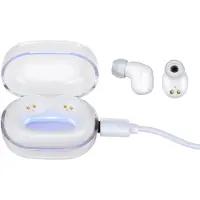 Grundig Draadloze Oordopjes Bluetooth - In-Ear Oortjes met USB-C Oplaadcase - Earbuds Draadloos met Microfoon - 3 Uur Speeltijd - Wit