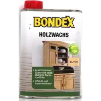 Bondex 352555 Houtwas kleurloos 0,75 L voor 9,75 m² - Water- en vuilafstotende houtkit - op basis van natuurlijke grondstoffen
