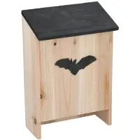 Kinzo Vleermuiskast – Vleermuizenkast voor Buiten – Vleermuis Kast als Schuilplaats – Vleermuis Huis met Aanbevolen Montagehoogte – 33 x 22 x 12 cm