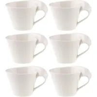 Villeroy & Boch Nieuwe golf, Kopje, Wit