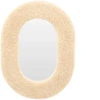 By boo Spiegel Kiss - ovaal 49x66 cm - Beige
