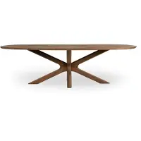 Eleonora Eettafel (260x110cm) Tycho - Lichtbruin