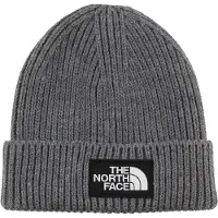 The North Face Logo Box Cuffed Muts TNF Medium Grijs Heather